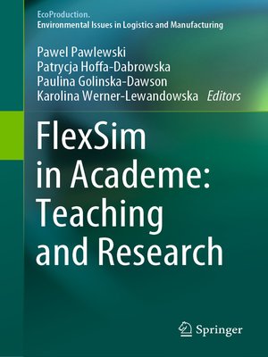 cover image of FlexSim in Academe